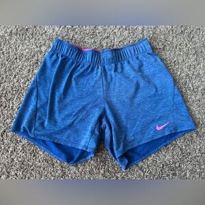 Women’s NIKE DRI-FIT Training Athletic Fold Over Band Running Short Size Small
